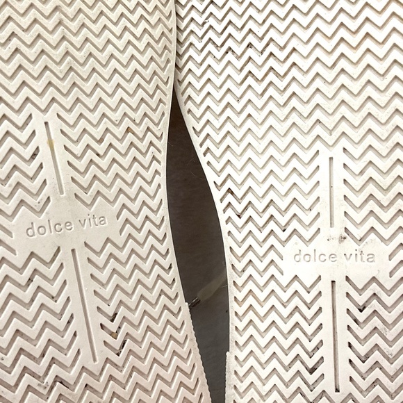 Leopard Print Dolce Vita Morris Espadrille Glitter Embossed Lace Up Sneaker Sz 8 - Picture 14 of 15